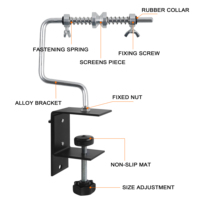 Enrouleur de ligne de pêche Réglable Stable Moulinet de pêche Spooler Machine Portable Spinning Reel Bobine Bobinage Station Système d'enroulement