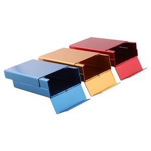 Erliao <span class=keywords><strong>Portasigarette</strong></span> in Alluminio Personalizzato con Logo, Custodia Protettiva per Sigarette e <span class=keywords><strong>Accendino</strong></span> - Product Image 3