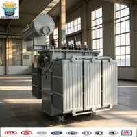 Transformateur de puissance immergé dans l'huile 6300 kVA 35/6 kV, faible bruit, économie d'énergie, modèle S11 XUSHENG 50/60 Hz pour le Kazakhstan, l'Ouzbékistan, la Russie