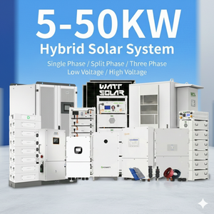 Paneles Solares de <span class=keywords><strong>5000W</strong></span>, 100000W, 120000W, 150000W, 200000W, 300000W, 500000W, Inversores Solares, Batería Lifepo4, Juego Completo, Kit Completo - Product Image 1