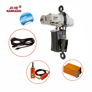 Palans électriques à chaîne KAWASAKI 110 V ou 220 V, équipement de levage, palan électrique à câble pour la fabrication en usine - Product Image 1