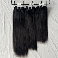 Grossiste de mèches de cheveux naturels vietnamiens et indiens, extensions de cheveux humains Remy doublement étirés, mèches de cheveux vierges à cuticules alignées