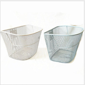 Các Nhà Sản Xuất Phía Trước Xe Đạp Tay Lái Kim Loại Thép Giỏ Với Khung Và Phụ Kiện Đi Xe Đạp Nguồn Cung Cấp - Product Image 4