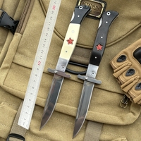 Couteau pliant multifonctionnel de haute dureté avec lame de 9,8 cm et manche en résine d'ébène, idéal pour le camping, la pêche, l'autodéfense, OEM