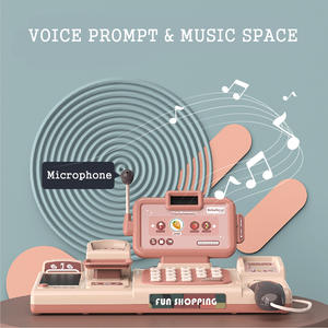 להעמיד פנים לשחק ילדי של סימולציה צעצוע קופה עם מחשוב תשלום זיהוי קול לשחק קופה - Product Image 6