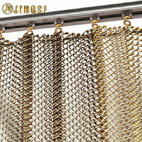 Rideau en maille métallique tissée en acier inoxydable OEM