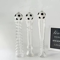 ZB vente en gros meilleure vente créative à la mode lait thé jus boisson tasse Sports de plein air Football Football tasse 500ML plastique pour la fête