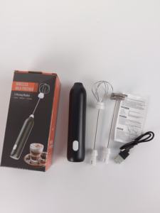 Espumador de Leche Eléctrico Rápido y Eficiente para Bebidas de Café, Totalmente Recargable, Incluye Cable USB C, Espumador de Leche Inalámbrico - Product Image 5