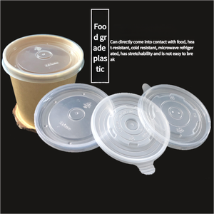 Dùng một lần PP/PE/<span class=keywords><strong>Ops</strong></span>/PLA/Pet nhựa có nắp đậy cho nhựa hoặc giấy Bát tùy chỉnh salad và súp bát của nắp dùng một lần EcoFriendly - Product Image 3