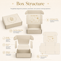 Emballages cadeaux écologiques personnalisés avec bande détachable, boîtes d'emballage pour boucles d'oreilles, colliers, bijoux, cartons personnalisés