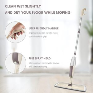 Dry Wet Spray <strong>Mop</strong> for Floor Cleaning Microfiber <strong>Pads</strong> for Home Kitchen with Washable <strong>Mop</strong> <strong>Pad</strong> - Product Image 4