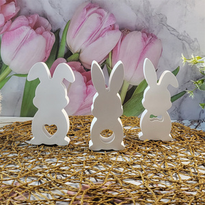 แม่พิมพ์หล่อเรซินแฮนด์เมดสำหรับเครื่องประดับตกแต่งแบบทำมือแม่พิมพ์รูปกระต่ายทำจากซิลิโคนสไตล์อิน X0425 - Product Image 2