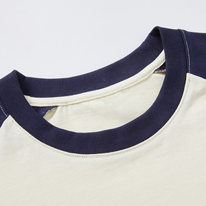 T-shirt homme printemps/été tendance, sérigraphié, 100 % coton, écologique, respirant, manches raglan, coupe ample, manches courtes - Product Image 6
