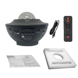 Projecteur LED portable moderne pour les chambres d'enfants avec ciel étoilé, musique nocturne, minuterie, matériau ABS, recharge USB, garantie de 2 ans - Product Image 2