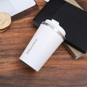 304 Stainless Steel Second Gen Coffee Cup Portable Office <b>Tea</b> Mug Vacuum Insulated <b>Thermos</b> Business Gift Advertising Cup - Product Image 3