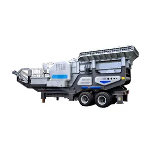 Big Brand Rock Iron Ore Mobile Impact Crusher Machine