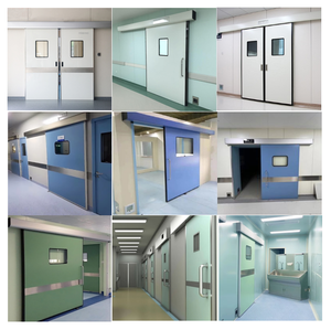 Puerta Hermética Automática de Diseño Moderno Personalizada para Hospitales, Quirófanos y Salas de Operaciones, Puerta Corredera Médica - Product Image 2