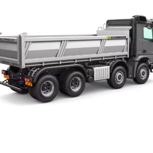 Camion benne radiocommandé 8x8 Kabolite New SJY-5703 1/14 RTR avec lumières et sons, modèle jouet pour adulte - Product Image 3