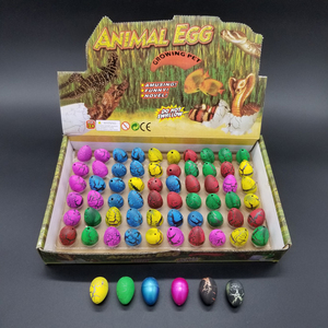 Mini Juguetes de 3*2cm, <span class=keywords><strong>Huevo</strong></span> de <span class=keywords><strong>Dinosaurio</strong></span> que Crecerá en <span class=keywords><strong>Agua</strong></span>, Pequeño Juguete de Plástico para Cápsulas de 2 Pulgadas (50mm) - Product Image 1