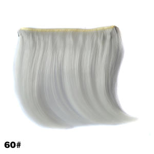 Peluca de <span class=keywords><strong>Color</strong></span> de encaje transparente con flequillo oblicuo Tamaño de gorra pequeña Pieza de <span class=keywords><strong>cabello</strong></span> sin costuras Longitud corta Flequillo falso para blanquear Teñido - Product Image 3