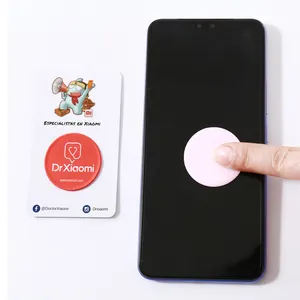 Limpiador de pantalla de teléfono móvil, Mini limpiador de pantalla de microfibra con impresión CMYK para microlimpieza, venta al por mayor de fábrica - Product Image 3
