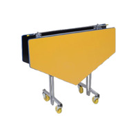 Table à manger longue pliable pour étudiants avec chaises, pour cantine scolaire