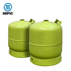 SEFIC 3千克可再充装空液化石油气气瓶高质量低价格ISO 4706