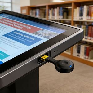 <span class=keywords><strong>Adaptateur</strong></span> de mise en miroir d'écran sans fil USB <span class=keywords><strong>mini</strong></span> portable pour ordinateur portable, téléviseur, moniteur, utilisation facile, brancher et jouer - Product Image 1