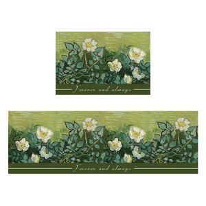 พรมปูพื้นห้องครัวลายเทคฟลีซ 21810006729 40x60 ซม. 50x80 ซม. 40x120 ซม. 50x160 ซม. ดูดซับน้ำได้ดี กันลื่น นุ่มสบายสำหรับห้องครัว - Product Image 5