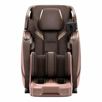 Fauteuil de massage corps entier zéro gravité SL Track 3D avec rouleaux, airbags chauffants, rouleaux pour mollets et pieds, musique Bluetooth et écran tactile