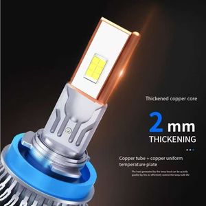 EURS New C10 Auto Headlamp <strong>Bulbs</strong> 120W High-Power <strong>12V</strong> H4 <strong>LED</strong> for Cars CSP 12SMD <strong>LED</strong> H7 H11 6000K Color Temperature COB <strong>LED</strong> Chip - Product Image 6