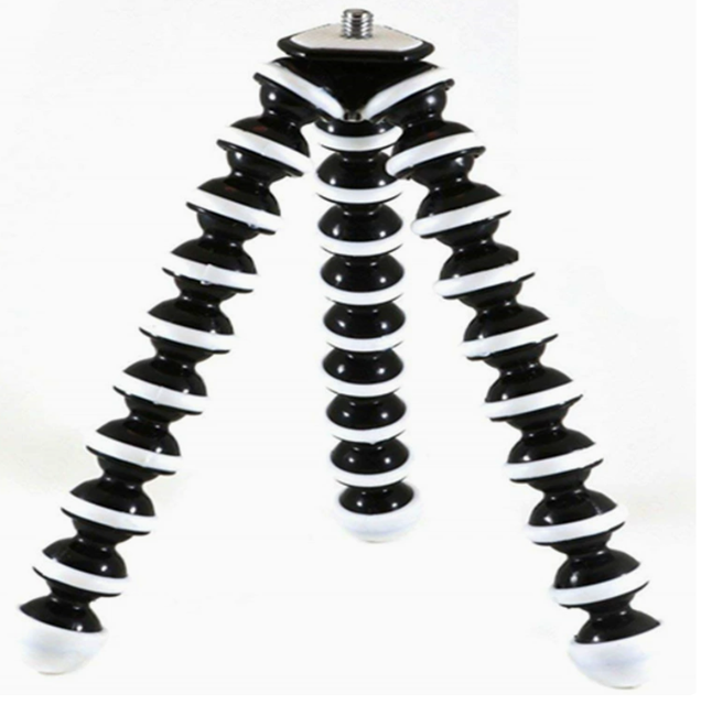 2026PR Mini Lightweight Portable Flexible Tripod Octopus Stand with Flip Lock 500g Load Capacity for Camera Phone Accessories