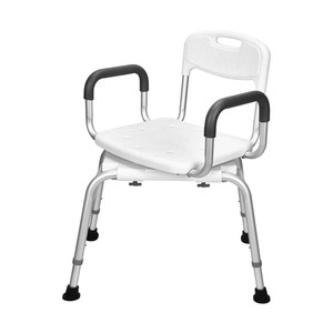 <b>Shower</b> Chair <b>For</b> Elderly Aluminum Alloy Rotatable Non Slip Bathing <b>Stool</b> With Armrests And Backrest <b>For</b> Disabled Bathroom - Product Image 4