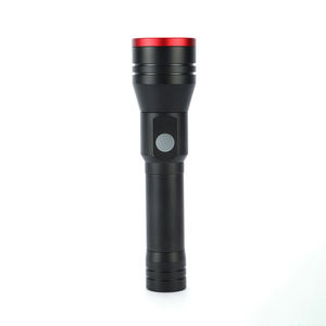 Bán buôn siêu Sáng 18650 Li-ion pin đèn pin <span class=keywords><strong>Torch</strong></span> cho cắm trại Telescopic <span class=keywords><strong>Zoom</strong></span> ngân hàng điện LED Nhôm nhôm 90 75 - Product Image 1