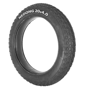 Neumáticos Nedong 20x4.0 con Banda de Rodadura Tipo Knoobby para Bicicleta Eléctrica, Uso Todoterreno - Product Image 2