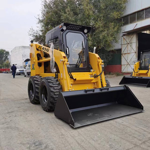 <span class=keywords><strong>China</strong></span> <span class=keywords><strong>Small</strong></span> Kompakt lader 50 PS Kubota Dieselmotor 700kg Tragfähigkeit New Mini Bagger lader Bucket Crawler Sale - Product Image 5