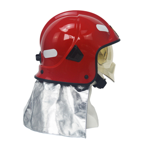 En 14458 Bán Buôn Đổi Mới Phong Cách Châu Âu Đầy Đủ-Mặt Chữa Hỏa Mũ Bảo Hiểm Với Cổ Và Bảo Vệ Mắt - Product Image 2