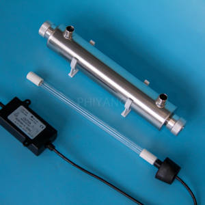 110V/220V acier inoxydable 16W 2GPM <span class=keywords><strong>UV</strong></span> stérilisateur d'eau lampe à Tube ultraviolet pour purificateur de réservoir de poissons d'<span class=keywords><strong>aquarium</strong></span> - Product Image 1