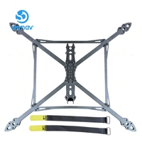 Châssis de drone en fibre de carbone Mark 4 V2 de 13 pouces, moulage privé, grande capacité de charge pour drones FPV, endurance accrue