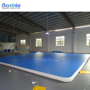 Haute qualité 15mm d'épaisseur PVC <span class=keywords><strong>AirTrack</strong></span> <span class=keywords><strong>GYM</strong></span> gymnastique <span class=keywords><strong>tapis</strong></span> de sol gonflable pour acrobaties Air Tracks - Product Image 5