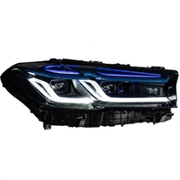 Luces Delanteras LED Premium de 6000K para BMW Serie 5 G30/G38 2018-2023, 12V, Carcasa ABS a Prueba de Polvo, Kit de Actualización Plug-and-Play