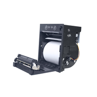 Imprimante thermique de reçus 80 mm avec coupeur automatique, imprimante à montage sur panneau de 3 pouces pour borne de libre-service, terminal de point de vente en magasin