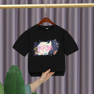 2025 nuova Polo da ragazzo Versatile t-shirt a maniche corte con Top per abbigliamento per bambini - Product Image 5