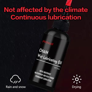 Bike Wet Chain Lubricating Oil Waterproof Rust Long Lasting Deep Penetration Noise Reducing <strong>Lube</strong> Rain Snow Humid Riding Made - Product Image 6