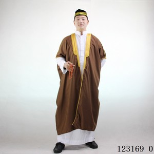 Túnica Árabe Islámica Bisht para Hombre de Alta Calidad y Bajo Precio, Estilo Dubai, para Eid, Saudí, para Fiestas, Antiestática y Transpirable - Product Image 5