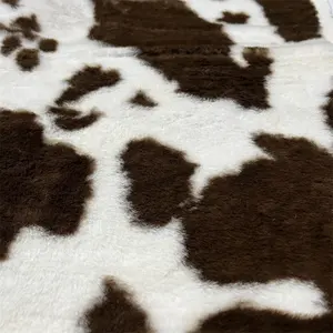 Готовая к отправке Полиэстеровая ткань для дивана плюшевая супер мягкая бархатная ткань для мебельного одеяла