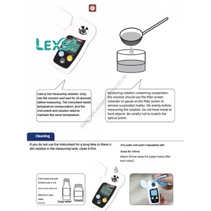 Medidor de Azúcar Digital Uni-t A75 - Analizador de Frutas de Alta Precisión, Detector de Contenido, Refractómetro Lexso - Product Image 5