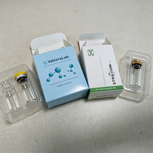 Fläschchen-Etikettenaufkleber 5ml 10ml Umweltfreundlich Recycelbar Gefriergeeignet für GLP-1 Peptide Kunststoffschale Private Label Kostenloses Design - Product Image 1