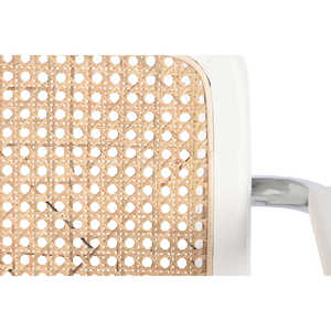 RATTAN ELM <b>CHAIR</b> 65.5X62X79 <b>WHITE</b> - Product Image 4