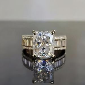 Оптовый муассанит D цвета VVS огранки «радиант» с сертификатом GRA, свободный камень для изготовления ювелирных изделий - Product Image 4